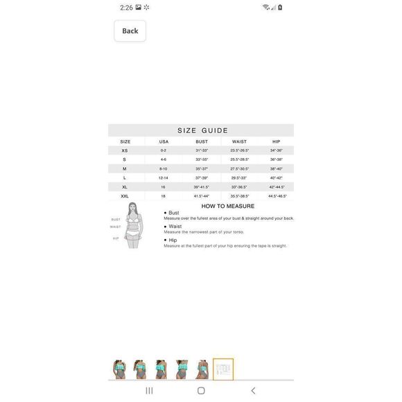 New Small Greenish Blue 2pc Tempt Me Ruffle High-Waist Ruched Bikini Swi… - Picture 6 of 10